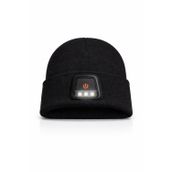 LED Aydınlatmalı Unisex Bere/Siyah