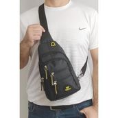 Lederax LD266 Sarı Bodybag Çift Taraf Askılı Göğüs Çantası