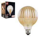 Ledx G-95 Kırılmaz Gövde 4,5 Watt Çizgili Rustik Ampul