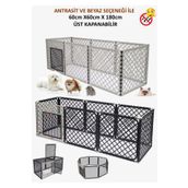 Leganest Üstü Kapanabilir 60cm X 60 Cm 8 Ad Köpek, Kedi, Tavşan, Eğitim, Oyun Çiti Ve Kafesi