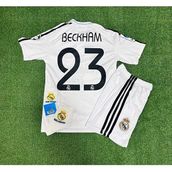Legent Lady Beyaz R Madrid 2004/05 Sezon David Beckham Armalı Nostalji Çocuk Forması