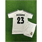 Legent Lady Siyah Beyaz R Madrid 2004/05 Sezon David Beckham Armalı Nostalji Çocuk Forması