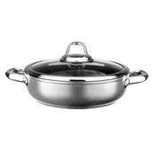 Leggno Mst2828st28gr Master Titanium Gri 28 cm Sığ Tencere