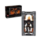 Lego 10367 Icons Yüzüklerin Efendisi Gandalf ile Balrog Kitaplık Dekoru