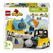 Lego 10475 Duplo Kasabası 3'ü 1 Arada İnşaat Araçları