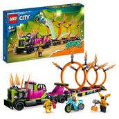 Lego 60357 479 Parça City Gösteri Kamyonu ve Ateş Çemberi Yarışması