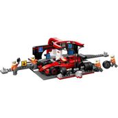 Lego 60443 City 322 Parça City Ferrari Arabalı F1 Pit Stop ve Pit Ekibi