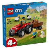 Lego 60461 City Römorklu Kırmızı Çiftlik Traktörü ve Koyun