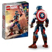 Lego 76258 Super Heroes Kaptan Amerika 310 Parça Yapım Figürü