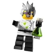 Lego 8804 Seri 4 Minifigür - Crazy Scientist