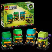 LEGO Brickheadz 40878 Teenage Mutant Ninja Kaplumbağalar Figürleri