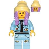 Lego HS011 Hidden Side Parker L. Jackson Denim Jacket With Beanie Minifigür