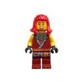 Lego Njo0923 Minifigür Ninjago Wyldfyre Dark Red Tunic