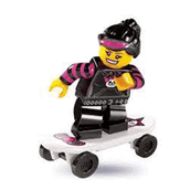 Lego Seri 6 8827 Skateboard Figür Lego
