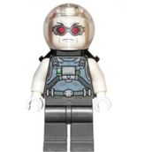 Lego SH0621 Mr. Freeze Pearl Dark Gray Minifigür