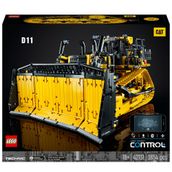 Lego Technic Cat D11T Buldozer 42131 Yetişkinler İçin Simgeleşmiş bir İnşaat Makinesinin Aslına Uygun Model Yapım Seti
