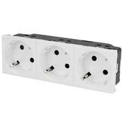 Legrand 077253 Sistem Armada 3X45 Şebeke Beyaz Priz