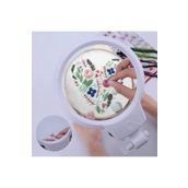 Leidory 130MM Masa Üstü Işıklı Büyüteç Çalışma Lambası Lup Mercek Akrobat Büyüteç