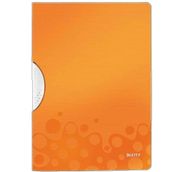 Leitz 41850044 Active Wow Colorclip Metalik Turuncu Dosya