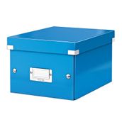 Leitz 6043 Wow Metalik Mavi Küçük Boy Saklama Kutusu