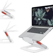 Leitz 64240001 Ergo Beyaz Ayarlanabilir Çok Açılı Laptop Standı
