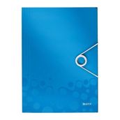 Leitz Active Wow 45990036 Mavi Metalik İnce Lastikli Dosya