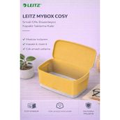 Leitz Mybox Cosy Small Kapaklı Saklama Kabı Sarı Ofis Düzenleyici