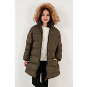 Lela 5761910 Haki Kız Çocuk Mont