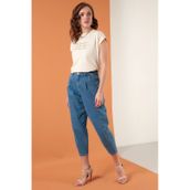 Lela 5864217 Taş Kadın T Shirt