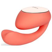 Lelo Ida Wave Coral Red App Kontrol Dönen Parmak Hareketli ve Titreşimli Vibratör