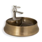 Lena E-4045 Beyaz Tezgah Üstü Lavabo