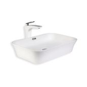 Lena E-4160 Beyaz Tezgah Üstü Lavabo