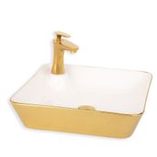 Lena E-4620A Tezgah Üstü Porselen Lavabo