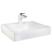 Lena E-5174 Tezgah Üstü Porselen Lavabo
