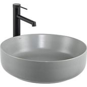 Lena E-W1201MG Mat Gri Tezgah Üstü Lavabo
