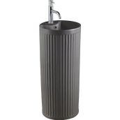 Lena E-W310MF Mat Füme Monoblok Lavabo