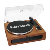 Lenco LS-430 BN 4 Dahili Hoparlörlü Bluetoothlu Kahverengi Pikap