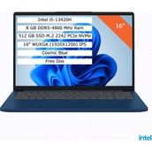 Lenovo IdeaPad Slim 3 16IRH10 83K2001RTR i5-13420H 8GB RAM 512GB SSD FreeDOS 16 inç Laptop - Notebook