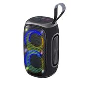 Lenyes S865 V5.3 40w Siyah Luminous Serisi Su Geçirmez Çoklu Giriş Rgb Işıklı Tws Bluetooth Hoparlör