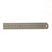 Leo 500x30 mm Çift Taraflı Çelik Cetvel