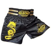 Leon 1982 Dragon Siyah Muay Thai ve Kick Boks Şortu