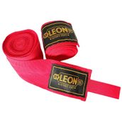 Leon AIBA 45 m Kırmızı Boks Kickbox Muay Thai El Bandajı