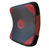 Leon Curved Büyük Boy Darbe Yastığı Kick-Boks Lowkick Pads (Kırmızı/Siyah, Büyük Boy)