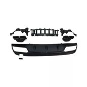 Leon Part Çmk Mercedes W205 C63 Amg Sedan Difüzör Siyah Egzoz Seti