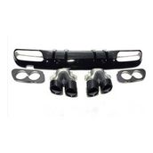 Leon Part Çmk Mercedes W205 Coupe C43 Difüzör Egzoz Seti