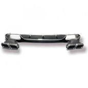 Leon Part Çmk Mercedes W213 2017 E63 Silver Difüzör ve Egzoz Seti