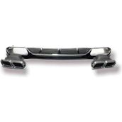 Leon Part Çmk Mercedes W213 E63 2017 Amg Difüzör Silver Egzoz Seti