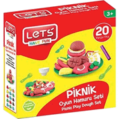 Lets 20 Parça Piknik Oyun Hamuru Seti