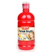 Lets L-5004 Kırmızı 500 ml Parmak Boyası