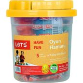 Lets L8100 100 GR 5 Renk Oyun Hamuru
